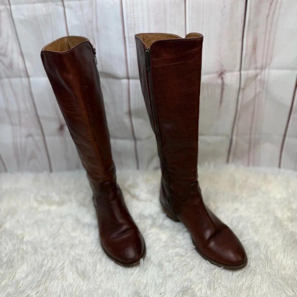 Frye Carson Piping Tall Boots